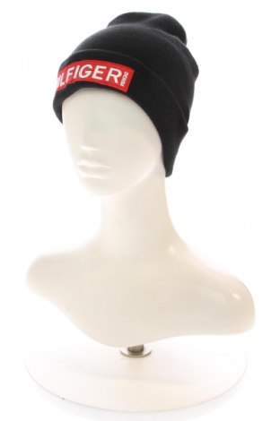 Шапка Tommy Hilfiger, Цвят Черен, Цена 65,33 лв.