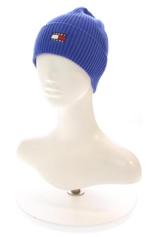 Шапка Tommy Jeans, Цвят Син, Цена 65,64 лв.