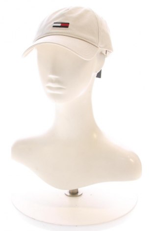 Шапка Tommy Jeans, Цвят Бежов, Цена 36,99 лв.