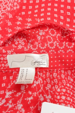 Γυναικείο πουκάμισο Forever 21, Μέγεθος S, Χρώμα Κόκκινο, Τιμή 9,28 €