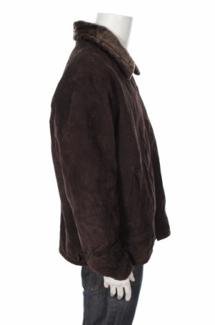 Мъжко кожено яке TCM, Размер XL, Цвят Кафяв, Цена 86,40 лв.