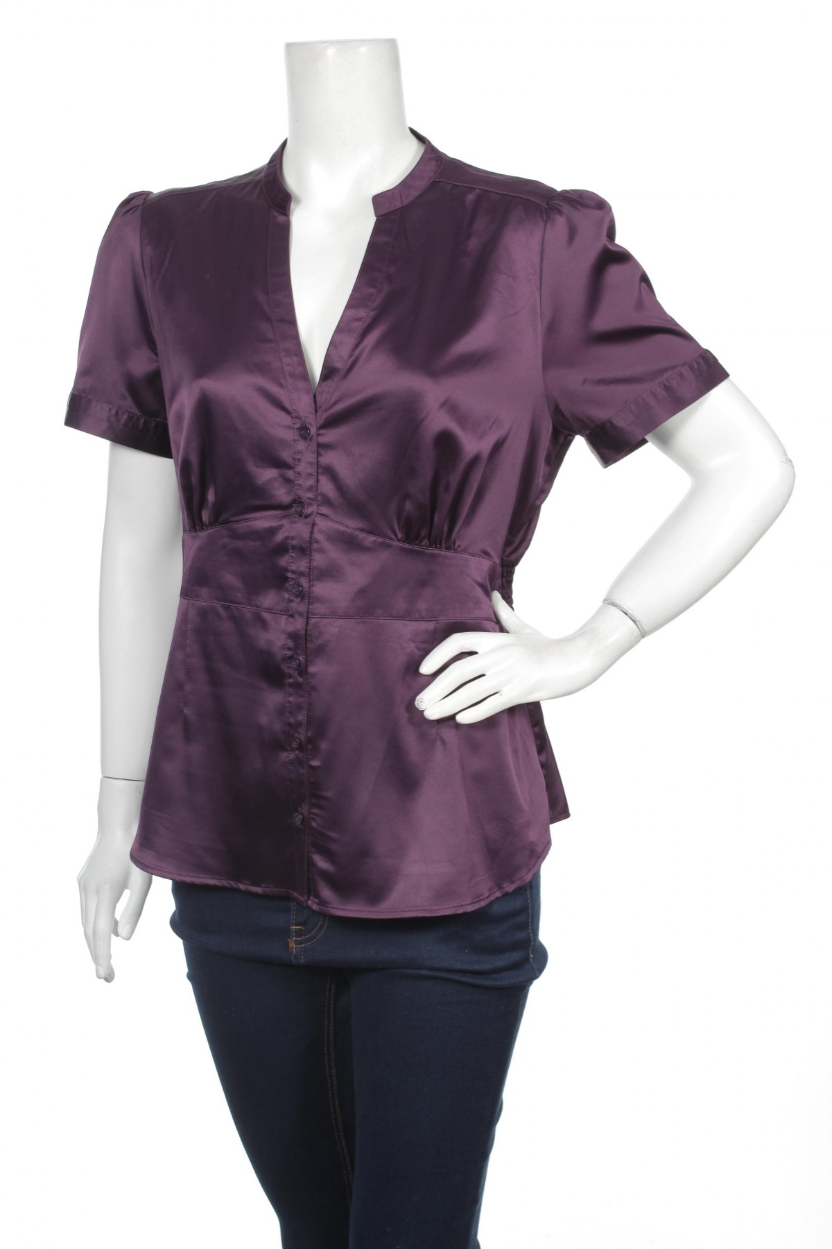 Γυναικείο πουκάμισο H&M, Μέγεθος S, Χρώμα Βιολετί, Τιμή 11,13 €