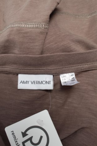 Дамска жилетка Amy Vermont, Размер L, Цвят Кафяв, Цена 30,60 лв.