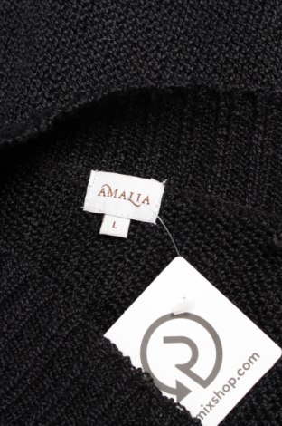 Дамски пуловер, Размер L, Цвят Черен, Цена 24,65 лв.