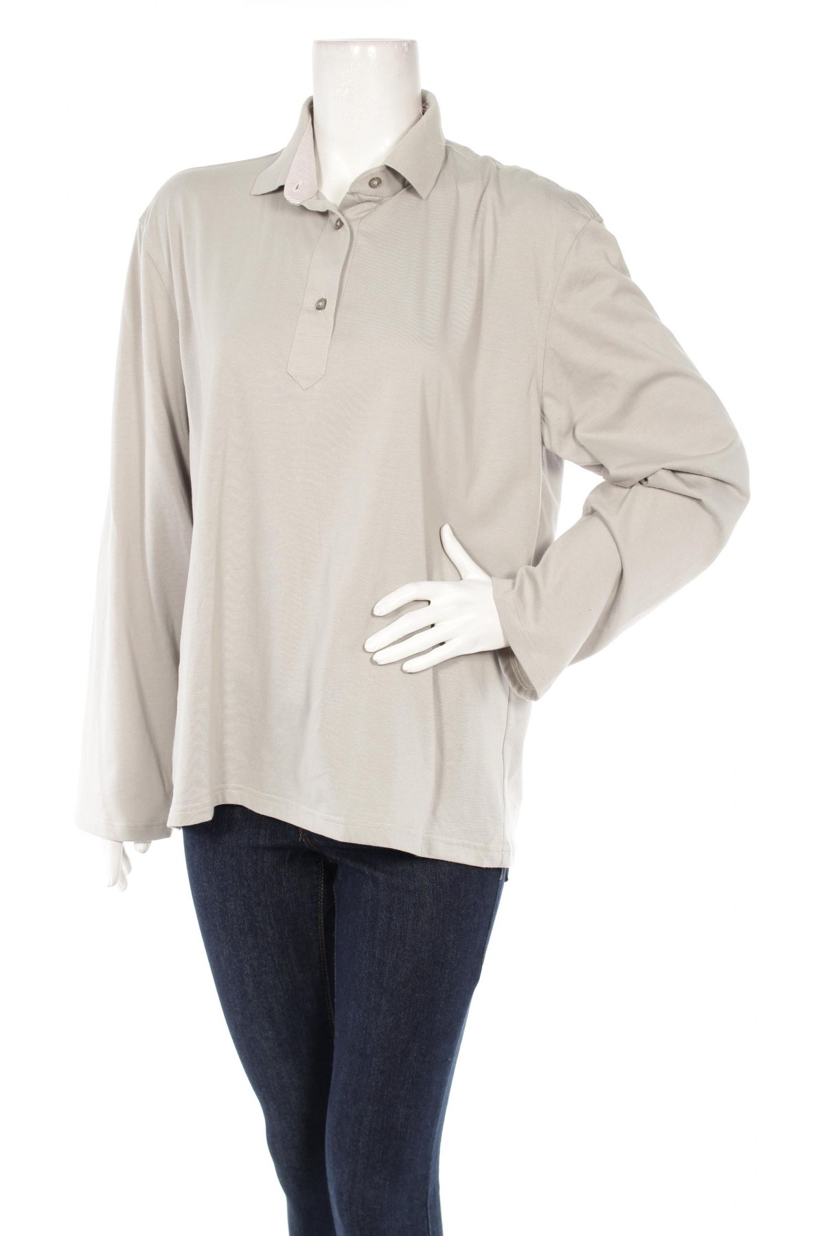 Дамска блуза Van Laack, Размер M, Цвят Сив, Цена 28,90 лв.
