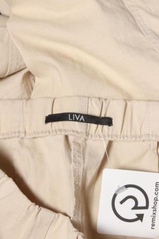 Дамски панталон Liva, Размер M, Цвят Бежов, Цена 6,00 лв.