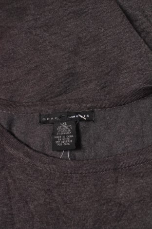 Дамски пуловер Grace Elements, Размер L, Цвят Сив, Цена 6,00 лв.
