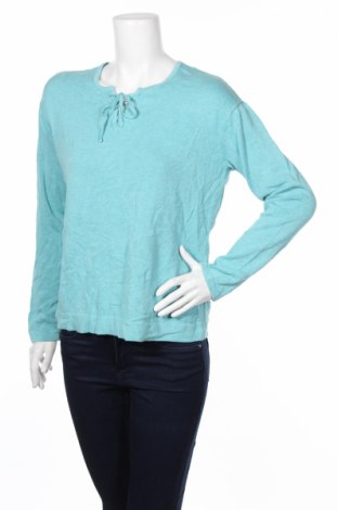 Дамски пуловер J.Jill, Размер M, Цвят Син, Цена 5,75 лв.