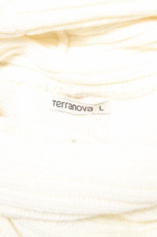 Дамски пуловер Terranova, Размер L, Цвят Бял, Цена 5,75 лв.