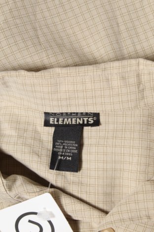Мъжка риза Elements, Размер M, Цвят Кафяв, Цена 4,75 лв.