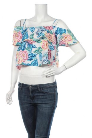 Γυναικεία μπλούζα H&M Divided, Μέγεθος M, Χρώμα Πολύχρωμο, 96% πολυεστέρας, 4% ελαστάνη, Τιμή 10,13 €