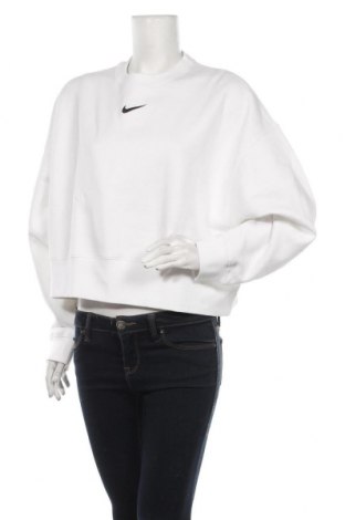 Дамска блуза Nike, Размер S, Цвят Бял, 80% памук, 20% полиестер, Цена 99,00 лв.