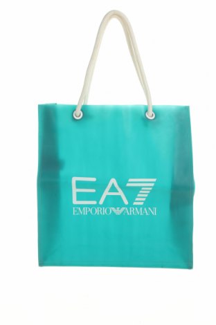 Дамска чанта Emporio Armani, Цвят Зелен, Полиуретан, Цена 109,80 лв.