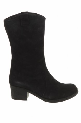 Γυναικείες μπότες, Μέγεθος 38, Χρώμα Μαύρο, Φυσικό σουέτ, Τιμή 47,55 €
