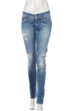 Damskie jeansy G-Star Raw, Rozmiar L, Kolor Niebieski, 98% bawełna, 2% elastyna, Cena 130,50 zł