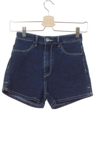 Pantaloni scurți de femei H&M, Mărime XS, Culoare Albastru, Preț 38,49 Lei