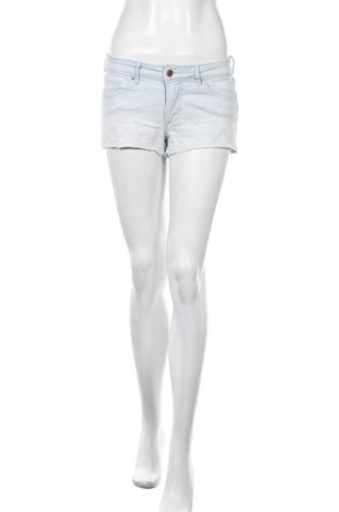 Pantaloni scurți de femei H&M Divided, Mărime S, Culoare Albastru, Bumbac, Preț 23,87 Lei