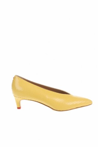 Дамски обувки Aeyde, Размер 37, Цвят Жълт, Естествена кожа, Цена 366,75 лв.