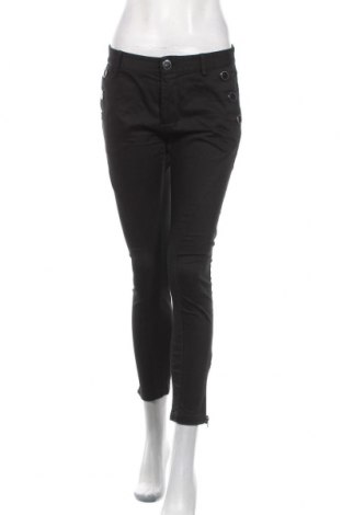 Дамски панталон Designers Remix By Charlotte Eskildsen, Размер M, Цвят Черен, 98% памук, 2% еластан, Цена 37,80 лв.