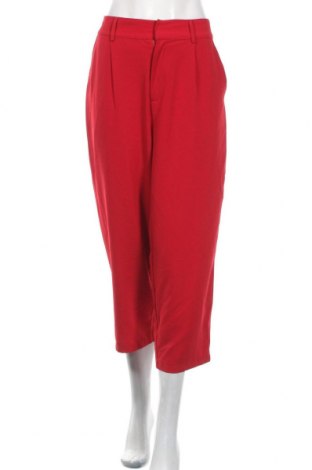 Дамски панталон Even&Odd, Размер M, Цвят Червен, 95% полиестер, 5% еластан, Цена 24,18 лв.
