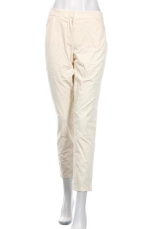 Дамски панталон Taifun By Gerry Weber, Размер L, Цвят Екрю, 98% памук, 2% еластан, Цена 25,92 лв.