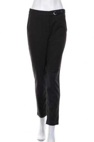 Дамски панталон Vero Moda, Размер S, Цвят Черен, 89% полиестер, 10% вискоза, 1% еластан, Цена 17,94 лв.