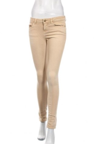 Дамски панталон Zara, Размер S, Цвят Бежов, Цена 32,55 лв.