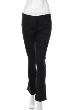 Дамски панталон Zara, Размер M, Цвят Черен, 98% памук, 2% еластан, Цена 19,86 лв.