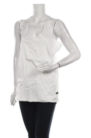 Γυναικείο αμάνικο μπλουζάκι Dreimaster, Μέγεθος L, Χρώμα Λευκό, Πολυεστέρας, Τιμή 6,63 €
