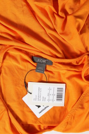 Γυναικείο αμάνικο μπλουζάκι Kiomi, Μέγεθος XS, Χρώμα Πορτοκαλί, 93% βισκόζη, 7% ελαστάνη, Τιμή 7,42 €
