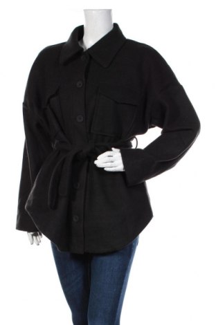 Dámský kabát  Gina Tricot, Velikost M, Barva Černá, Polyester, Cena  618,00 Kč