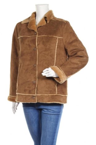 Дамско палто My Own, Размер L, Цвят Кафяв, Полиестер, Цена 39,69 лв.