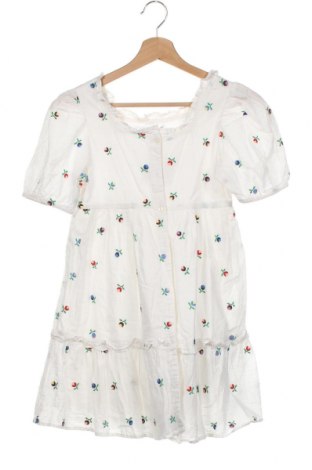Детска рокля Zara, Размер 8-9y/ 134-140 см, Цвят Бял, Памук, Цена 32,30 лв.