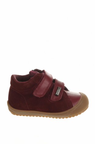 Детски обувки Naturino, Размер 23, Цвят Червен, Естествен велур, естествена кожа, Цена 48,65 лв.