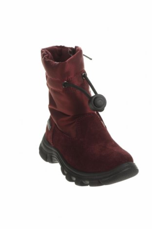 Παιδικά παπούτσια Naturino, Μέγεθος 22, Χρώμα Κόκκινο, Φυσικό σουέτ, κλωστοϋφαντουργικά προϊόντα, Τιμή 69,20 €