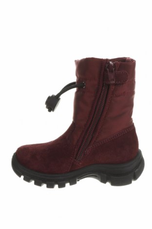 Παιδικά παπούτσια Naturino, Μέγεθος 22, Χρώμα Κόκκινο, Φυσικό σουέτ, κλωστοϋφαντουργικά προϊόντα, Τιμή 69,20 €