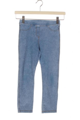 Детски панталон Zara Kids, Размер 6-7y/ 122-128 см, Цвят Син, 72% памук, 23% полиестер, 5% еластан, Цена 20,12 лв.