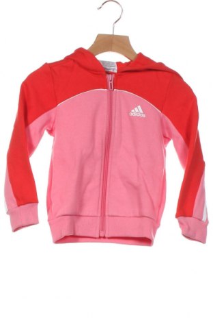 Kinder Sweatshirts Adidas, Größe 2-3y/ 98-104 cm, Farbe Rot, 70% Baumwolle, 30% Polyester, Preis 14,23 €