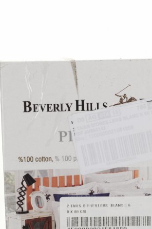 Zestaw poszewek na poduszki Beverly Hills Polo Club, Kolor Biały, Bawełna, Cena 54,38 zł
