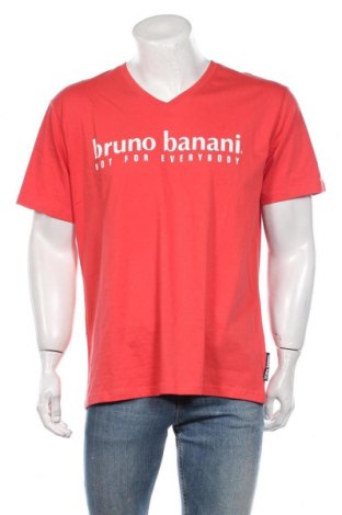 Мъжка тениска Bruno Banani, Размер XL, Цвят Розов, Памук, Цена 18,72 лв.