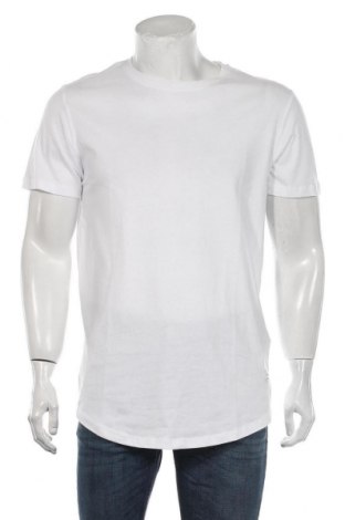Мъжка тениска Jack & Jones, Размер L, Цвят Бял, 100% памук, Цена 29,40 лв.