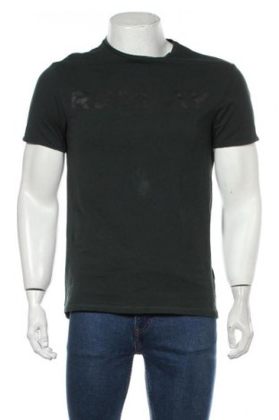 Męski T-shirt Replay, Rozmiar M, Kolor Zielony, 95% bawełna, 5% elastyna, Cena 128,38 zł