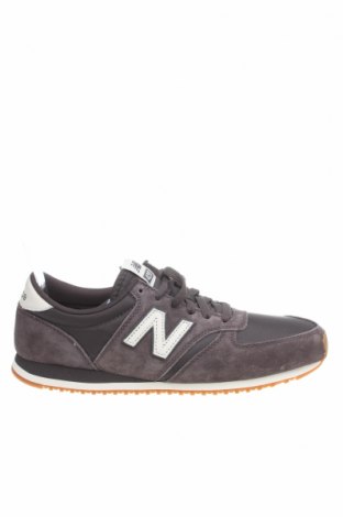 Мъжки обувки New Balance, Размер 44, Цвят Лилав, Естествен велур, текстил, Цена 112,14 лв.