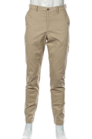 Мъжки панталон C&A, Размер M, Цвят Бежов, 59% памук, 38% полиестер, 3% еластан, Цена 36,75 лв.