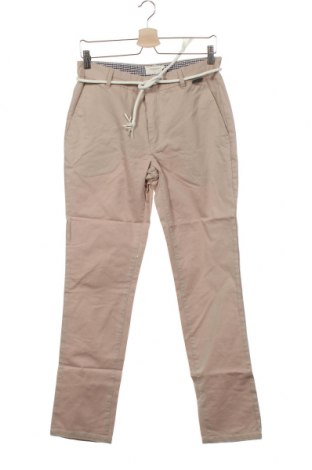 Pantaloni de bărbați Eleven Paris, Mărime S, Culoare Bej, Bumbac, Preț 34,61 Lei