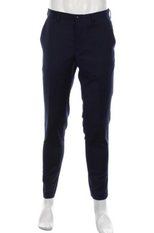 Мъжки панталон Jack & Jones, Размер M, Цвят Син, 74% полиестер, 23% вискоза, 3% еластан, Цена 19,32 лв.