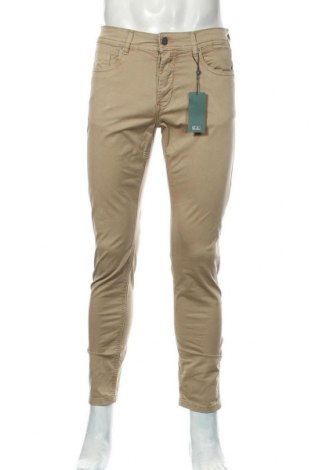 Мъжки панталон Only & Sons, Размер M, Цвят Бежов, 98% памук, 2% еластан, Цена 20,52 лв.