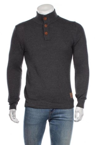 Ανδρικό πουλόβερ ! Solid, Μέγεθος M, Χρώμα Γκρί, 50% βαμβάκι, 50%ακρυλικό, Τιμή 26,68 €