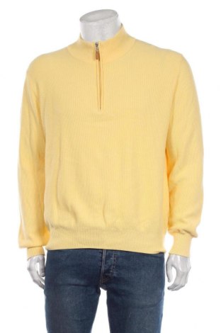 Pánský svetr  Van Laack, Velikost XL, Barva Žlutá, 100% bavlna, Cena  765,00 Kč