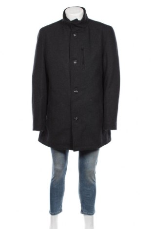 Мъжко палто Christian Berg, Размер XL, Цвят Сив, 50% вълна, 50% полиестер, Цена 56,70 лв.